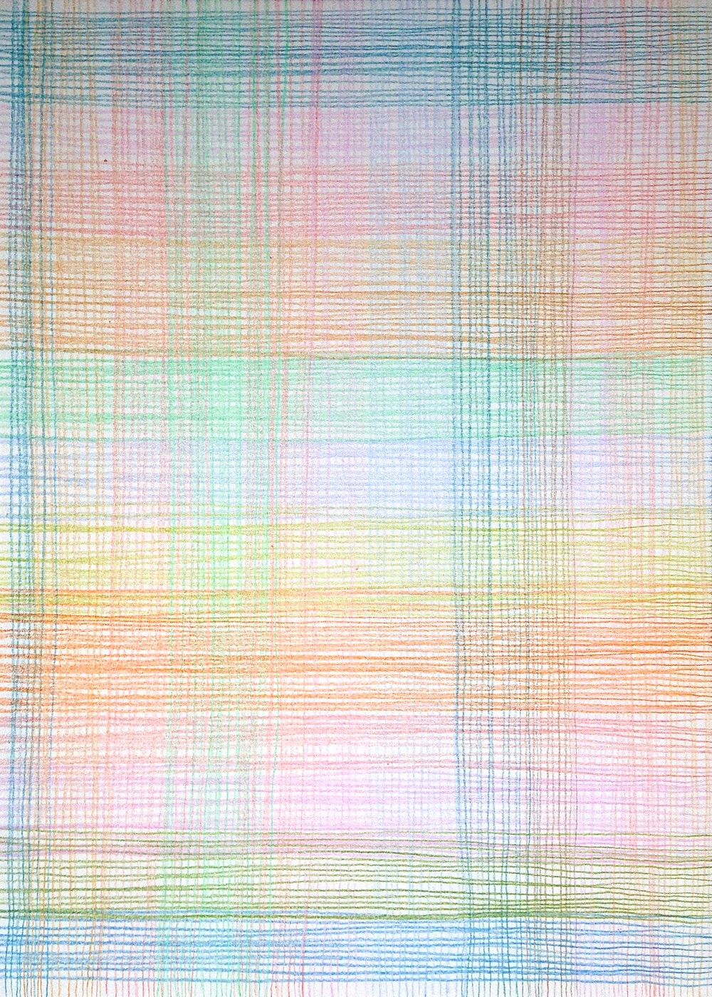 simone hamann_strings_textile_12,7 x 17,7 colorpencil on card 2015